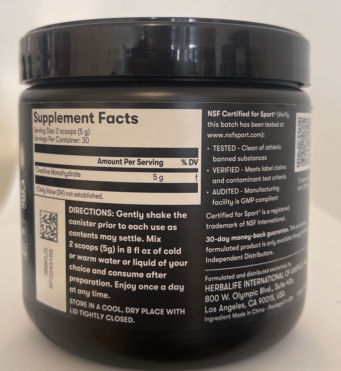 Creatine 5.3oz Unflavored to Support Muscle Ex 2/27