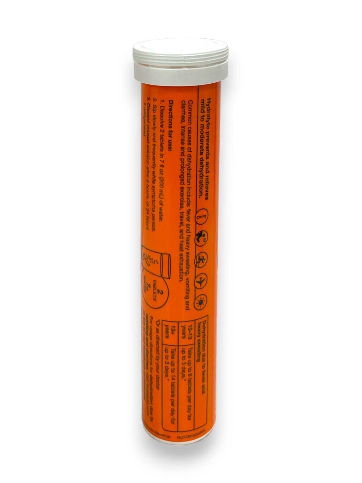 Hydralyte Clinical Hydration Rapid Results(20 Tablets/2.4oz/68g)As Seen In Pics