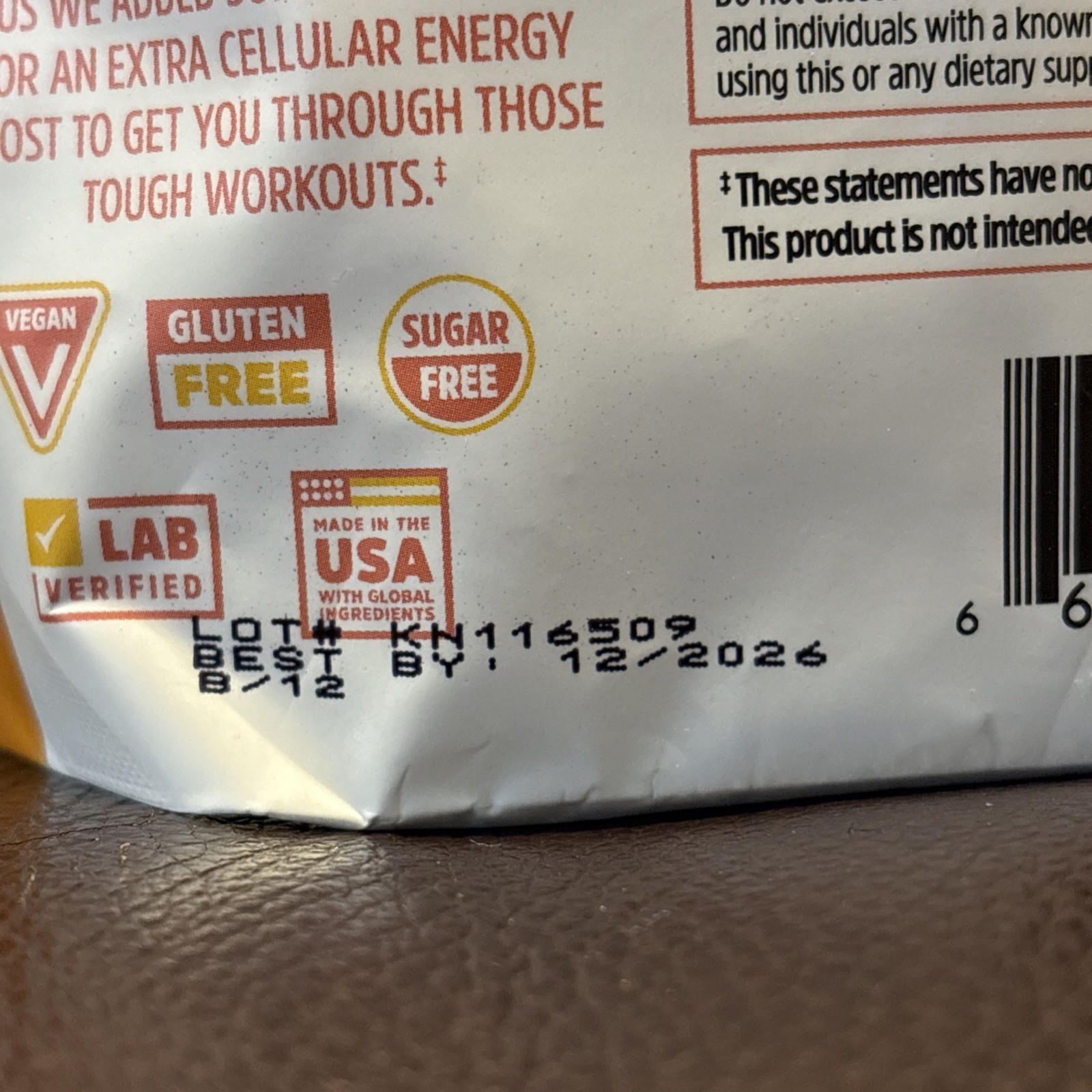 Zhou, Creatine Chews, Muscle Growth Support, Peach Mango, 60 Chews, EXP 12/2026