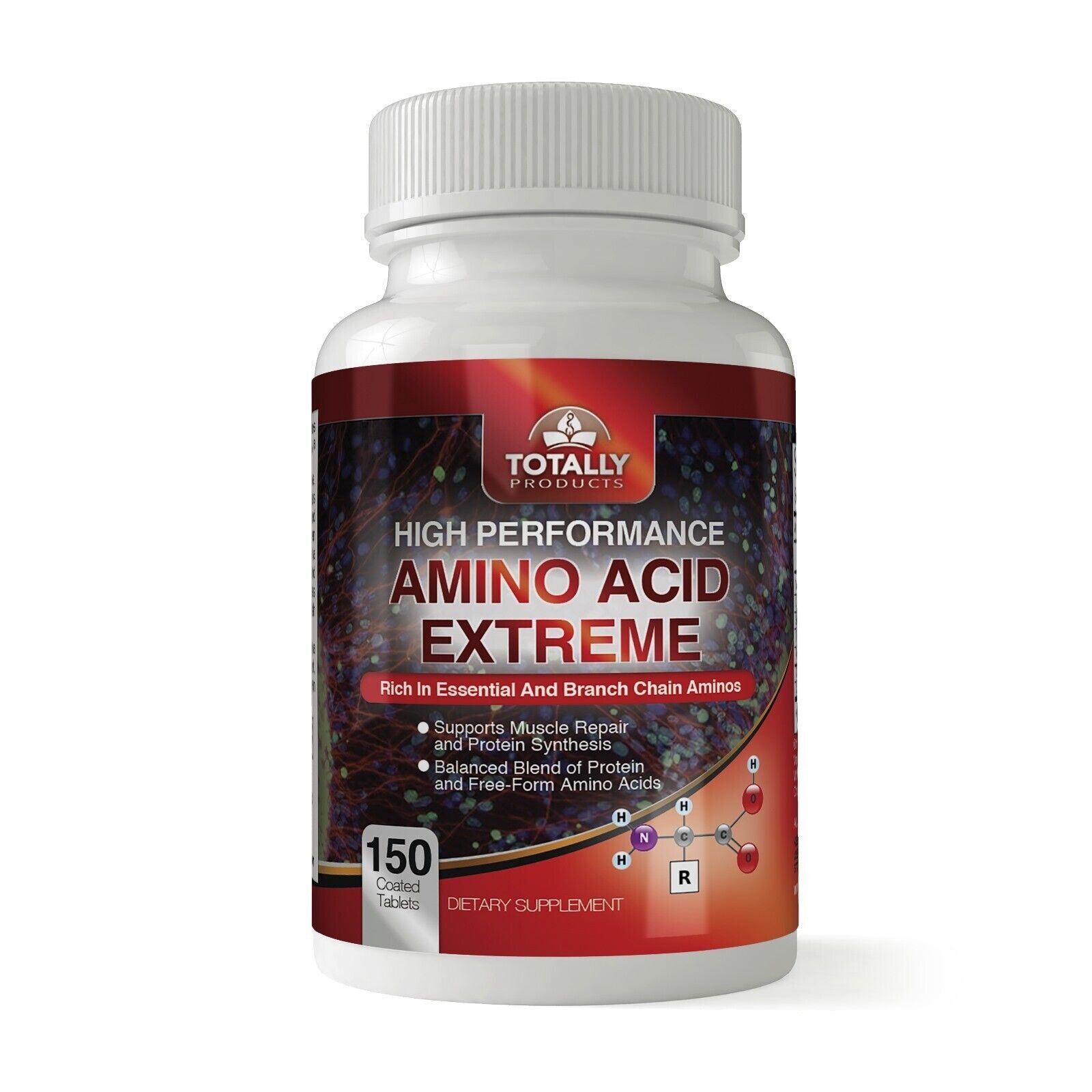 Amino Acids BCAA Muscle Support and Cholesterol Control 660mg Heart Supplement