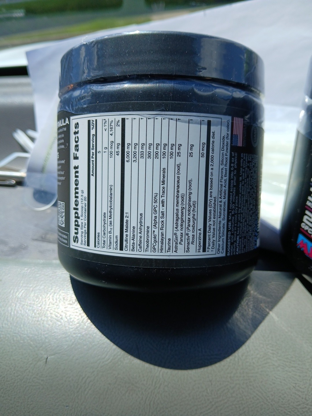 Bucked Up Woke AF Miami Pre-Workout Powder *NEW* Exp 5/2028
