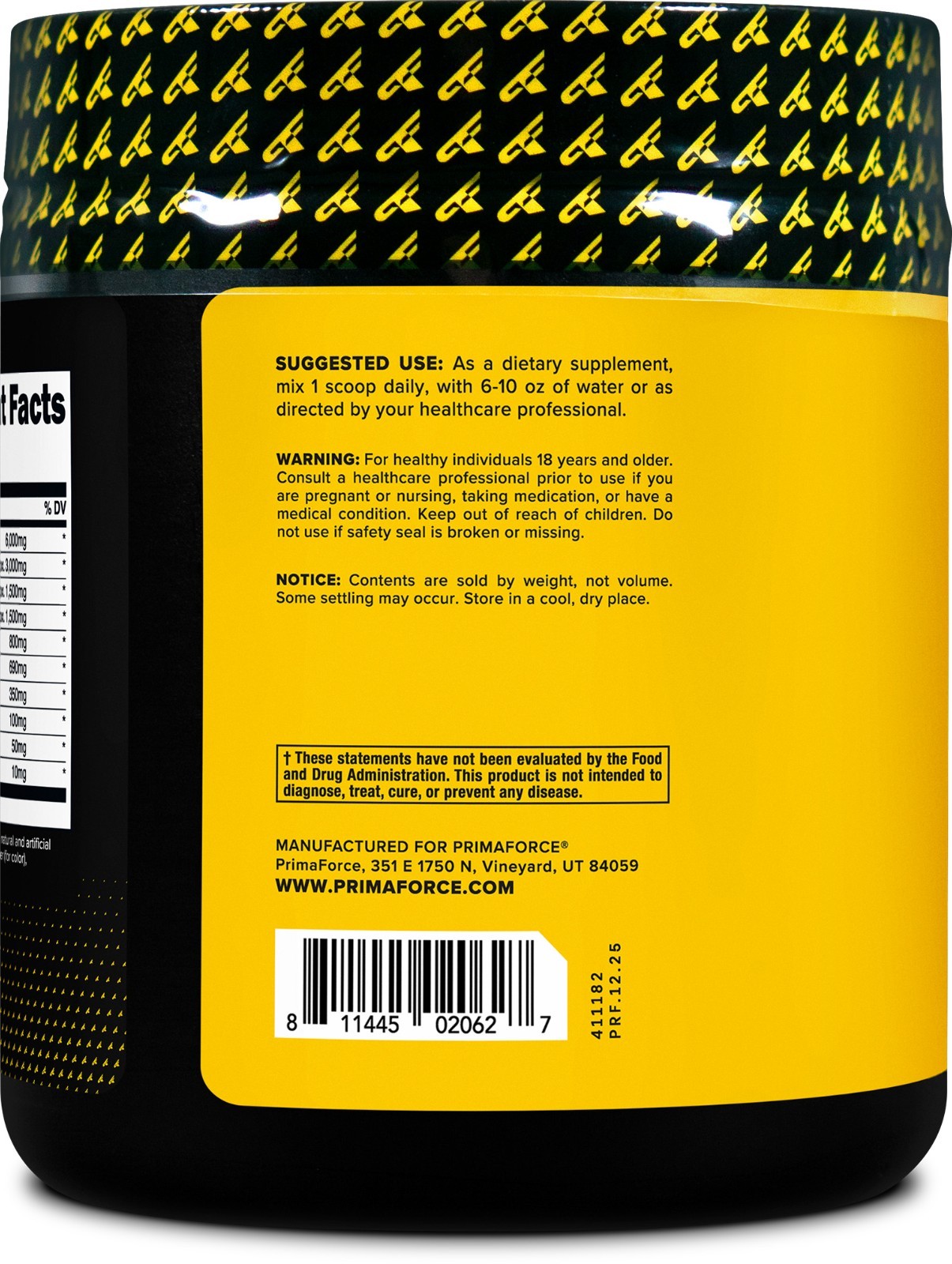 PrimaForce EAA Powder 30 Servings (Watermelon) – Essential Amino Acids