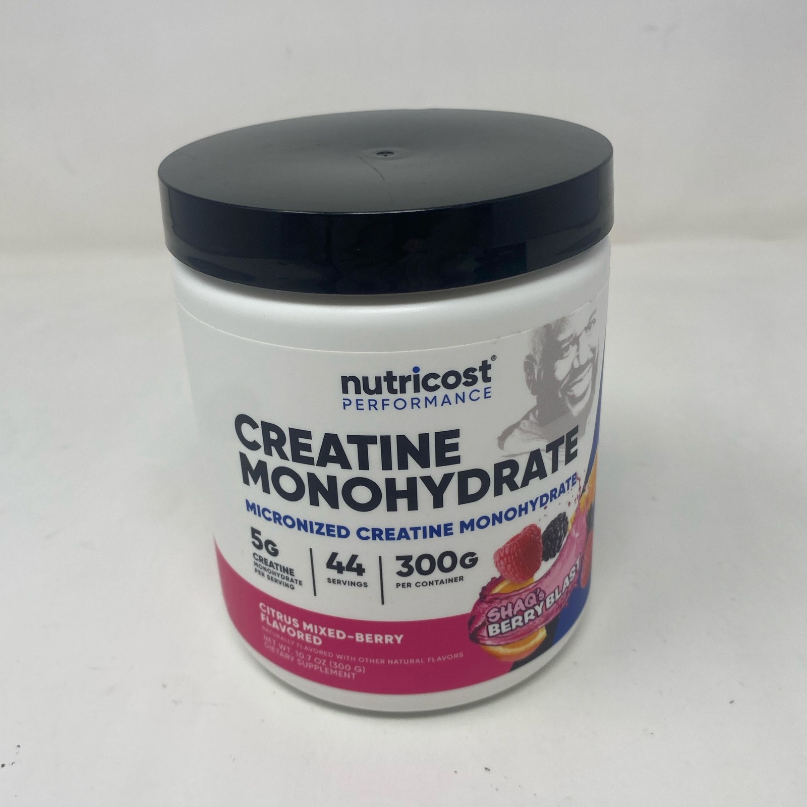 Nutricost Creatine Monohydrate 300g Shaq’s Berry Blast (44 Serv)