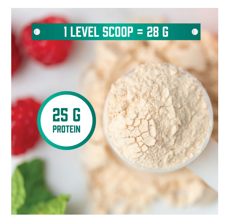 NOW Sports Whey Protein Isolate Unflavored Powder 1.2 lb 25g Protein BCAAs