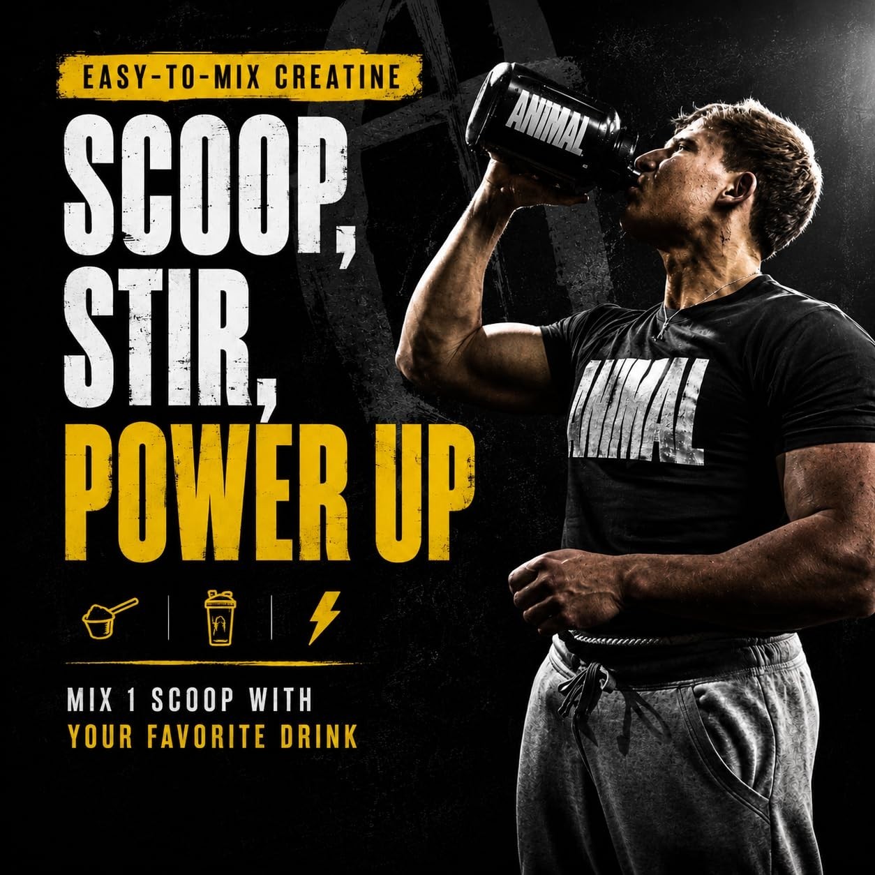 Creatine HMB Powder with Electrolytes – 5g Creatine + 3g myHMB for Recovery – 5