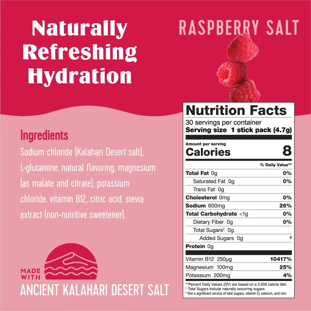 SaltWTR Functional Clean Electrolyte Hydration Drink Mix – Variety 20 Pack