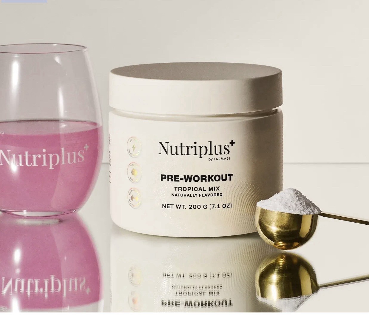 Farmasi Nutriplus Creatine & Preworkout Bundle. New. 2Pc Set.FREE SHIPPING