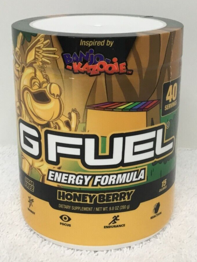 GFUEL – *NEW* Limited Edition Banjo-Kazooie Youtooz Honey Berry Collectors Box