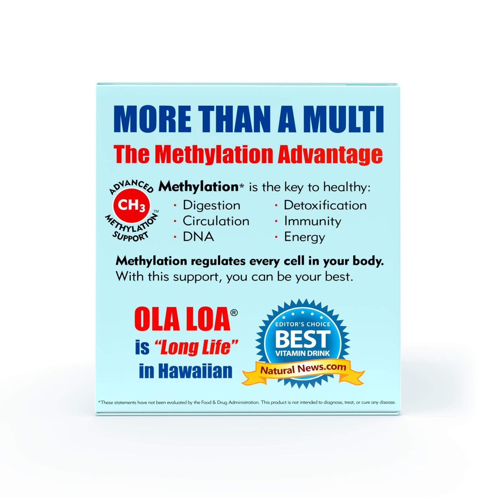 Ola Loa Energy Tropical Multi Vitamin Drink Mix – Amino Energy Powder, Gluten Fr