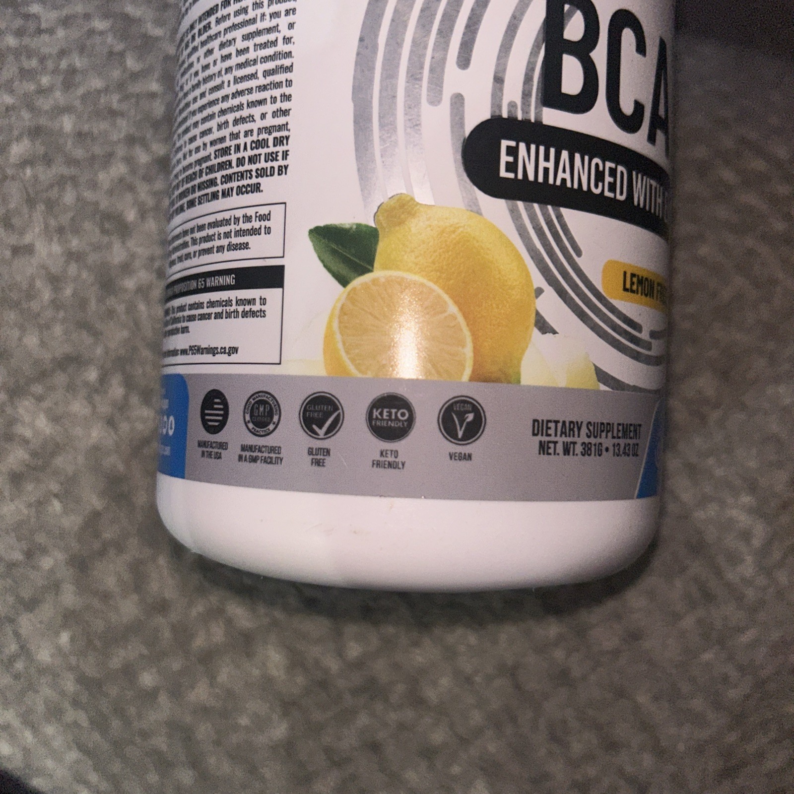 Flow BCAA+ Enhanced With Electrolytes ~lemon Freeze~
