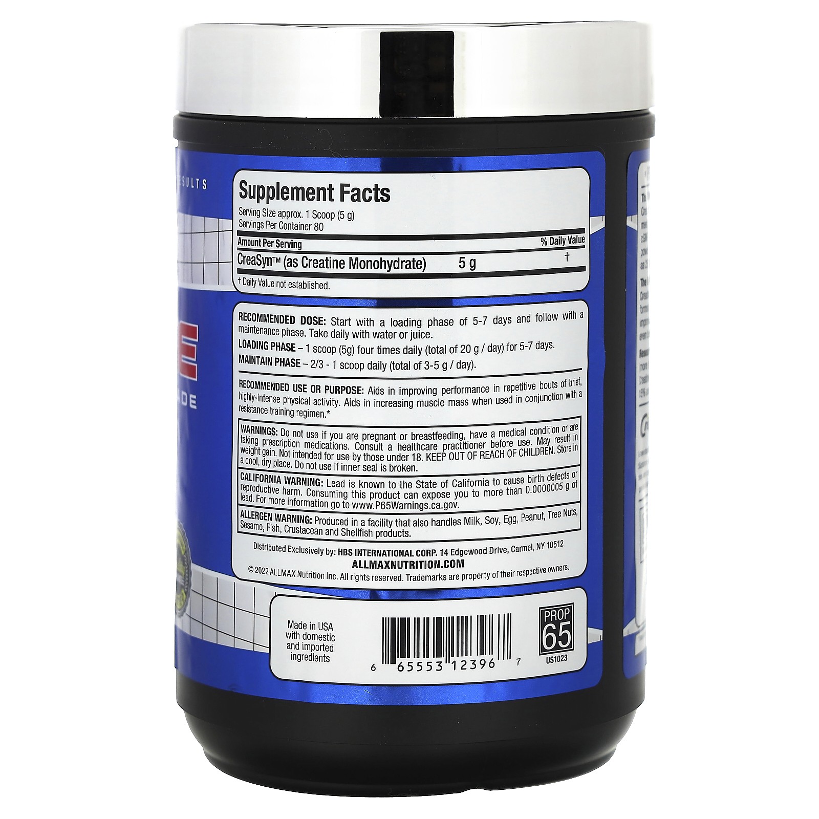 Creatine, Pharmaceutical Grade, 14.11 oz (400 g)