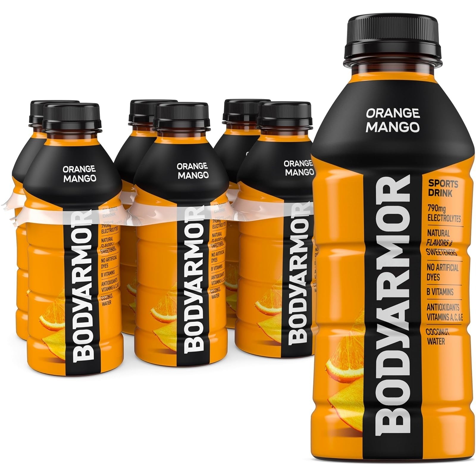 BODYARMOR Sports Drink Strawberry Banana 16 Fl Oz Bottles 6 Pack
