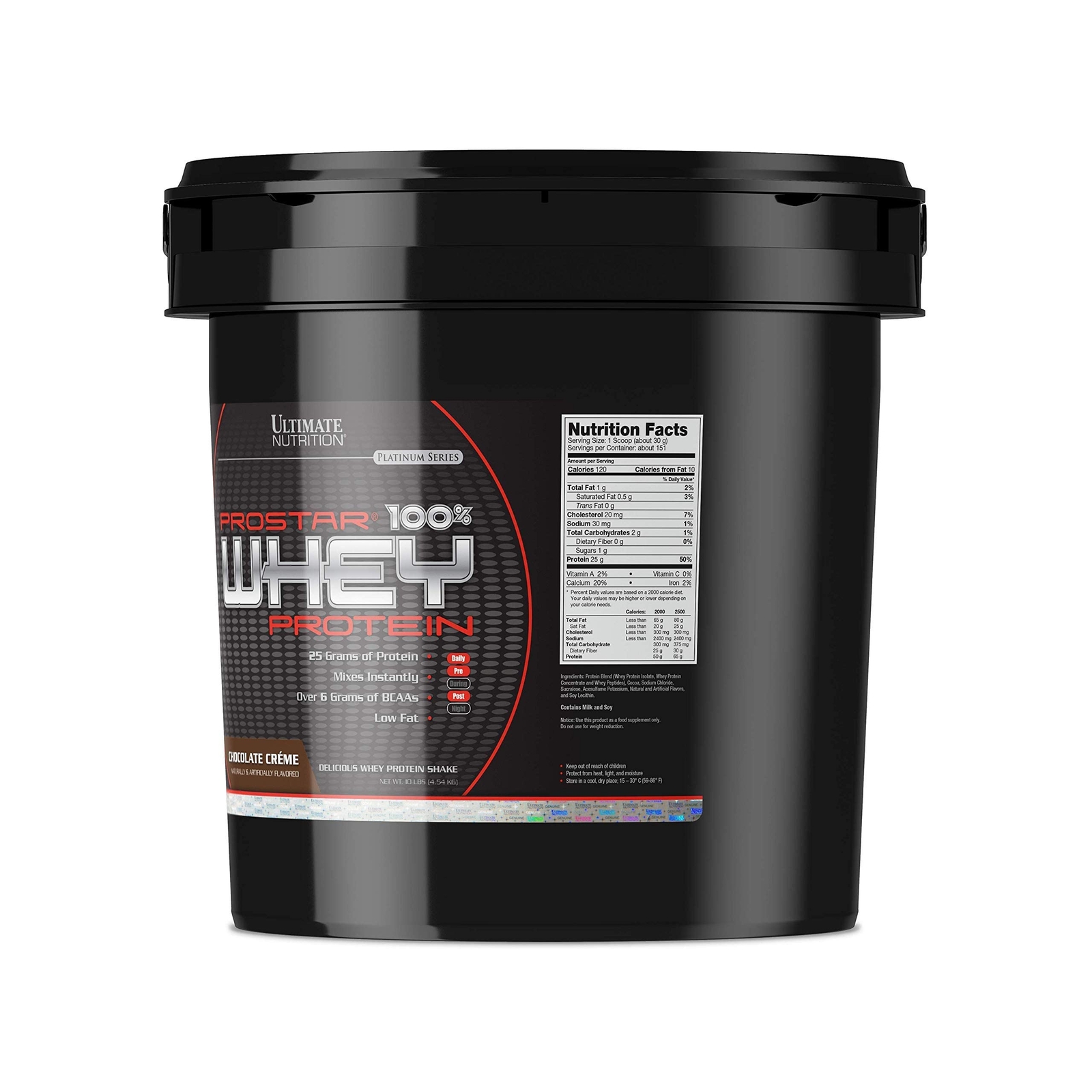 Ultimate Nutrition Prostar Whey Protein Powder of – Low Carb and Sodium