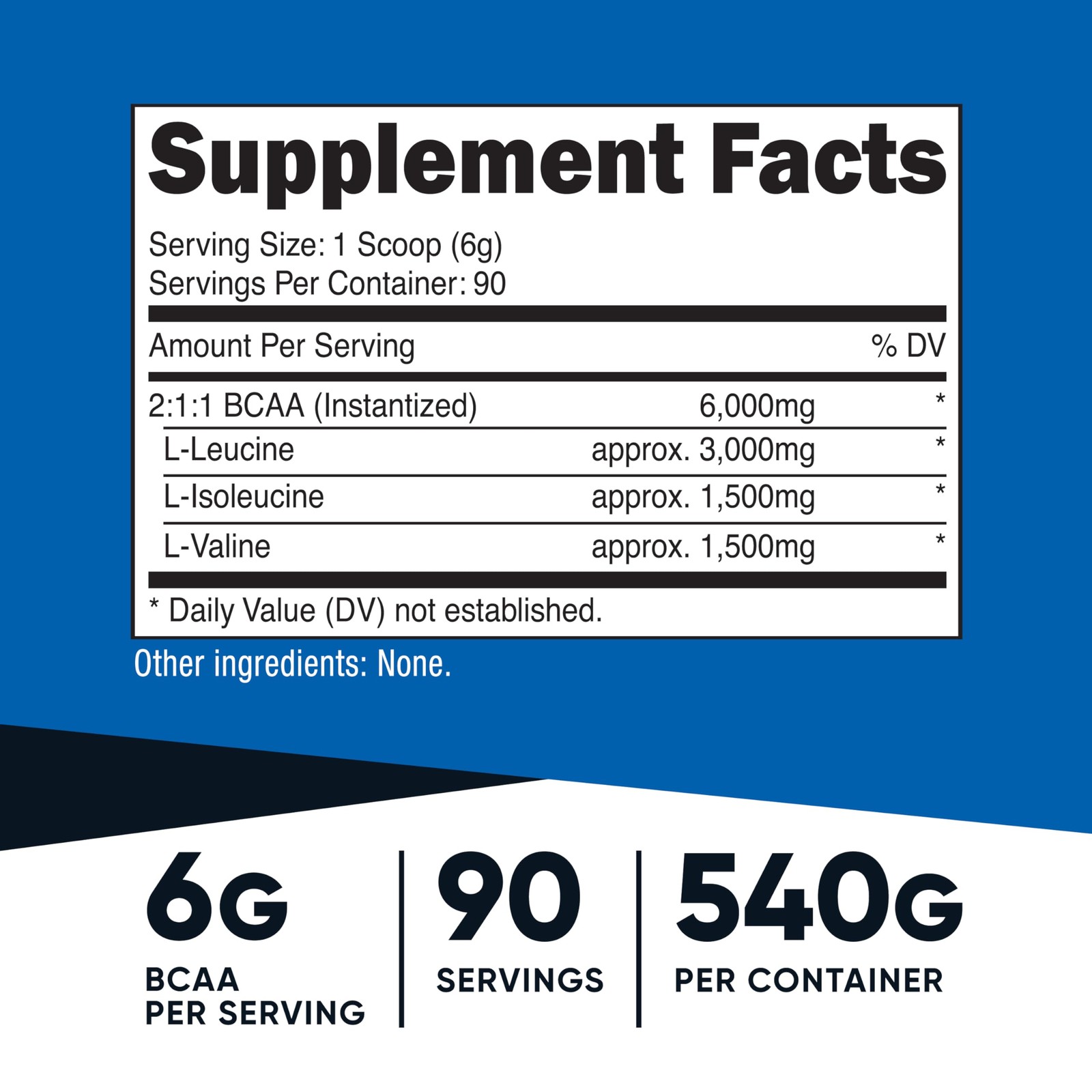 Nutricost BCAA Powder 2:1:1 (90 Servings, No 1.2 Pound (Pack of 1), Red