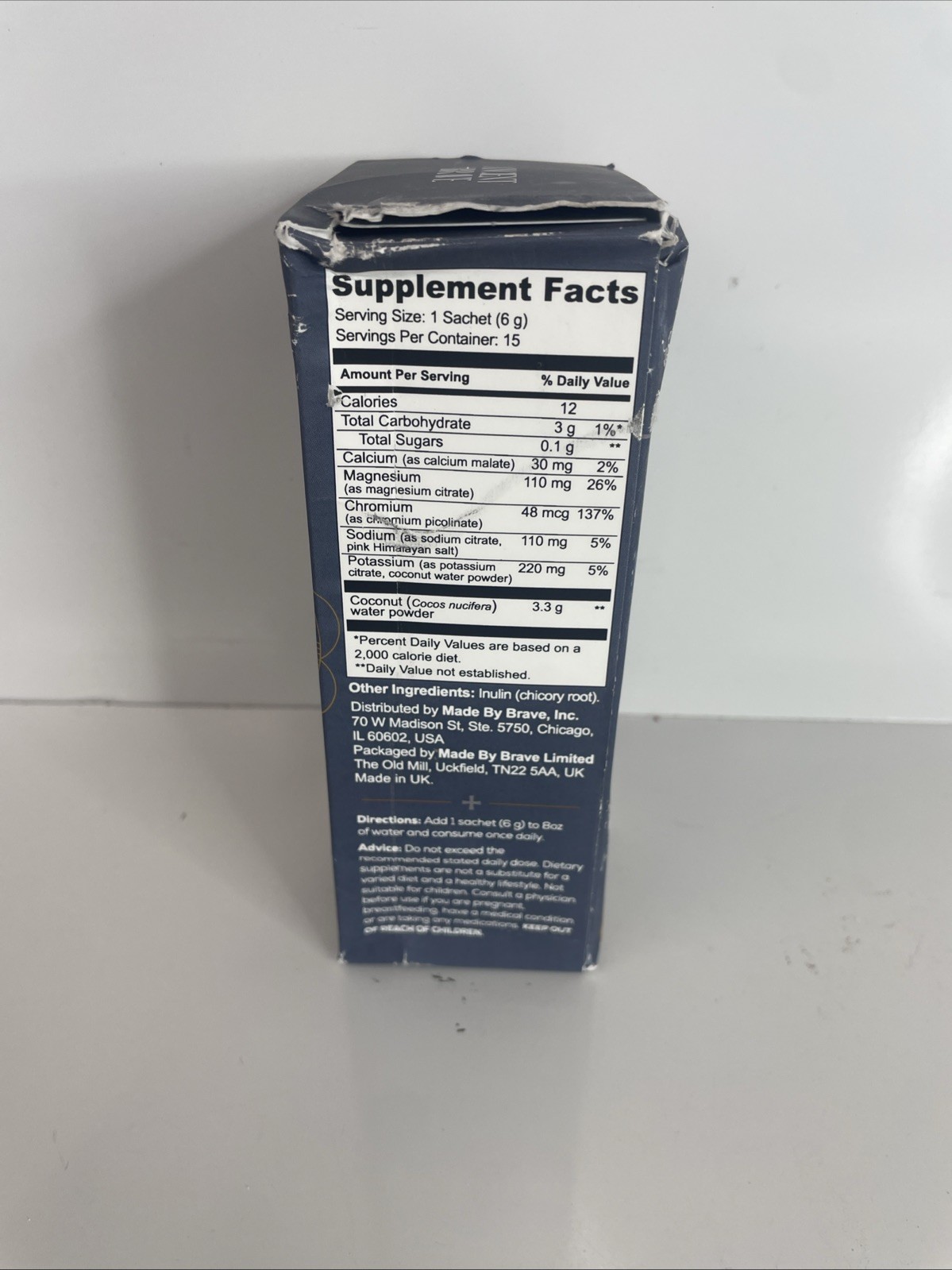 Ancient + Brave True Hydrate Electrolytes Powder Packets (15) Mineral Formula