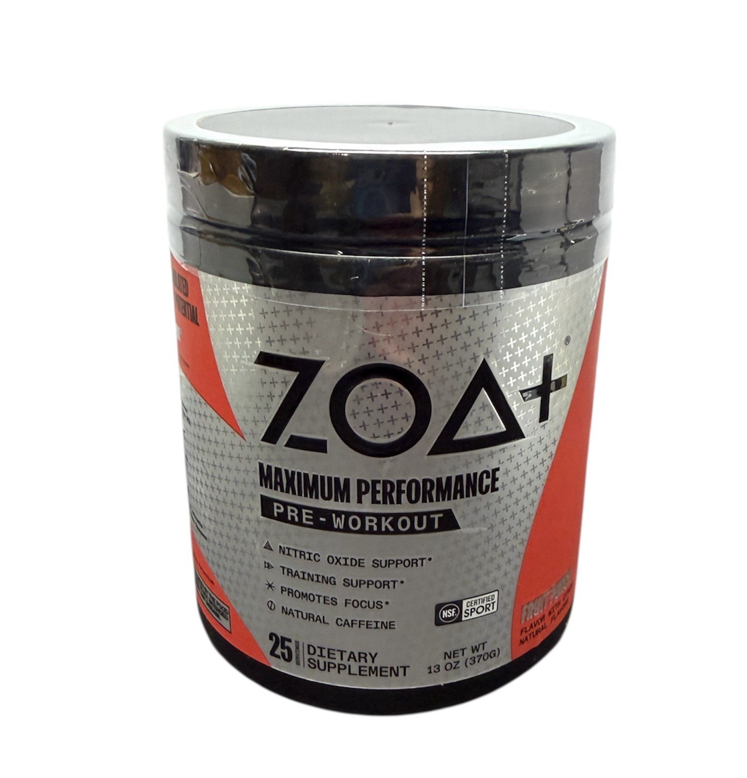 2CT VARIETY PACK: ZOA+ Zero Sugar PRE-WORKOUT Powder NSF-CERTIFIED SPORT 13oz