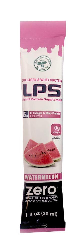 Nutritional Designs Liquid Collagen Whey Protein Supplement 100 Packets Sugar…