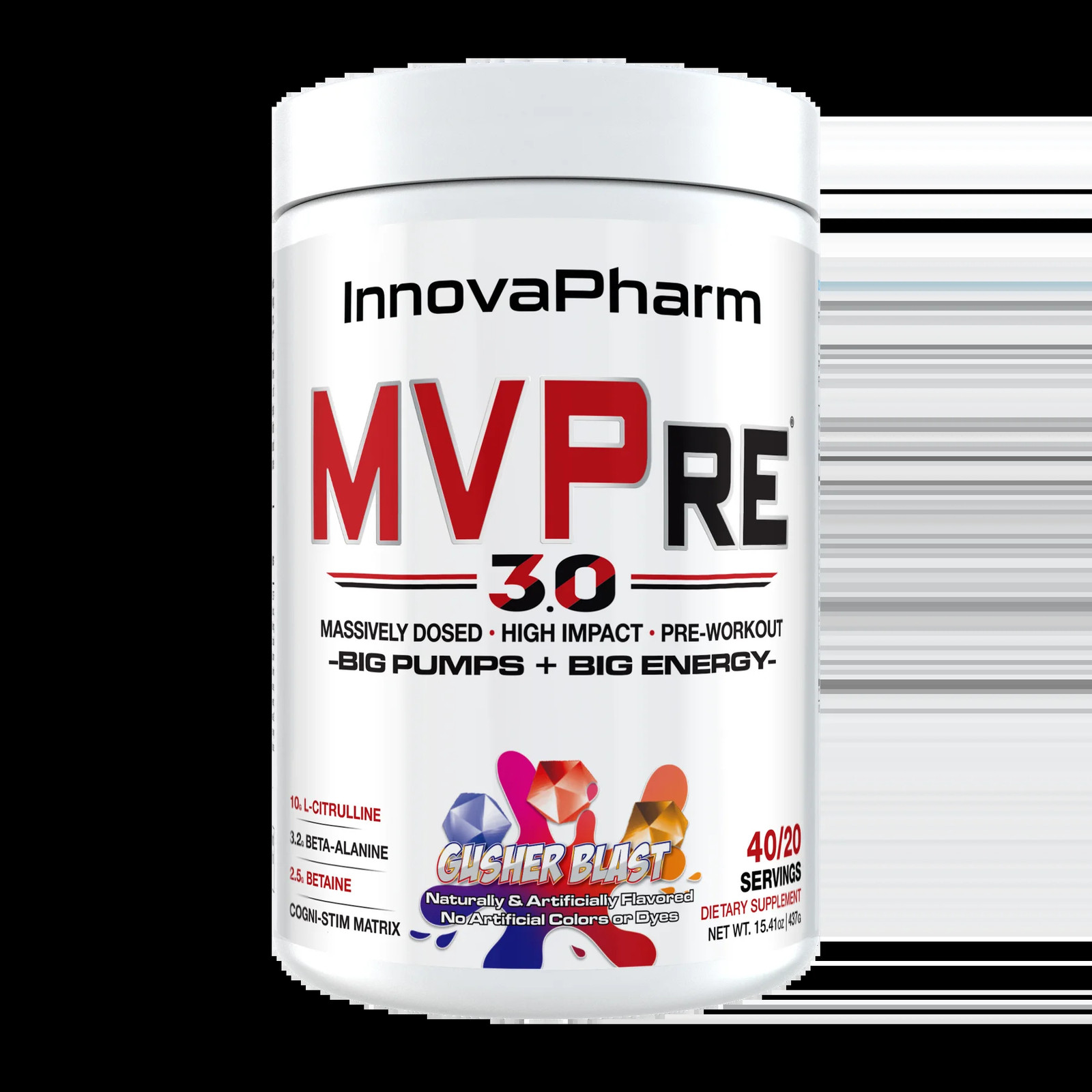 Innovapharm Mvpre 3.0 Pre-Workout Gusher Blast