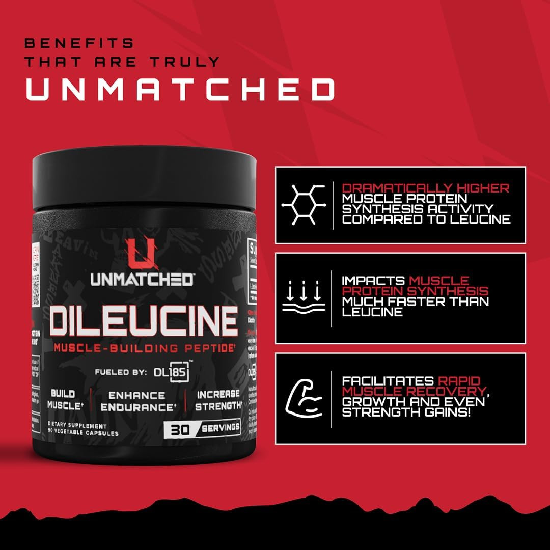 Dileucine Amino Acid Peptide | Fueled by DL185 | Accelerate Protein Synthesis, M