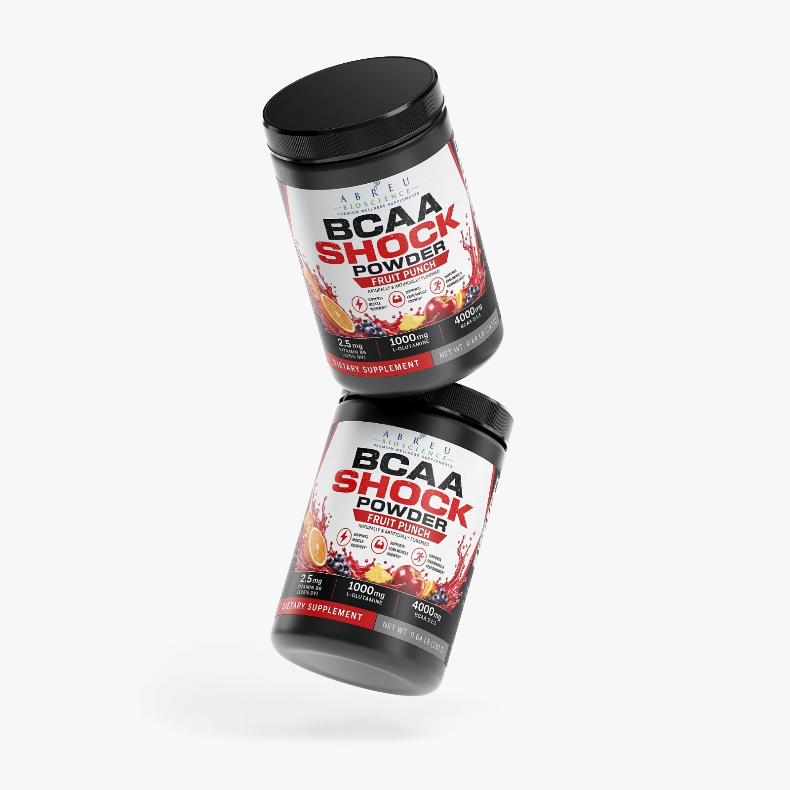 Abreu BioScience BCAA Shock (Fruit Punch)