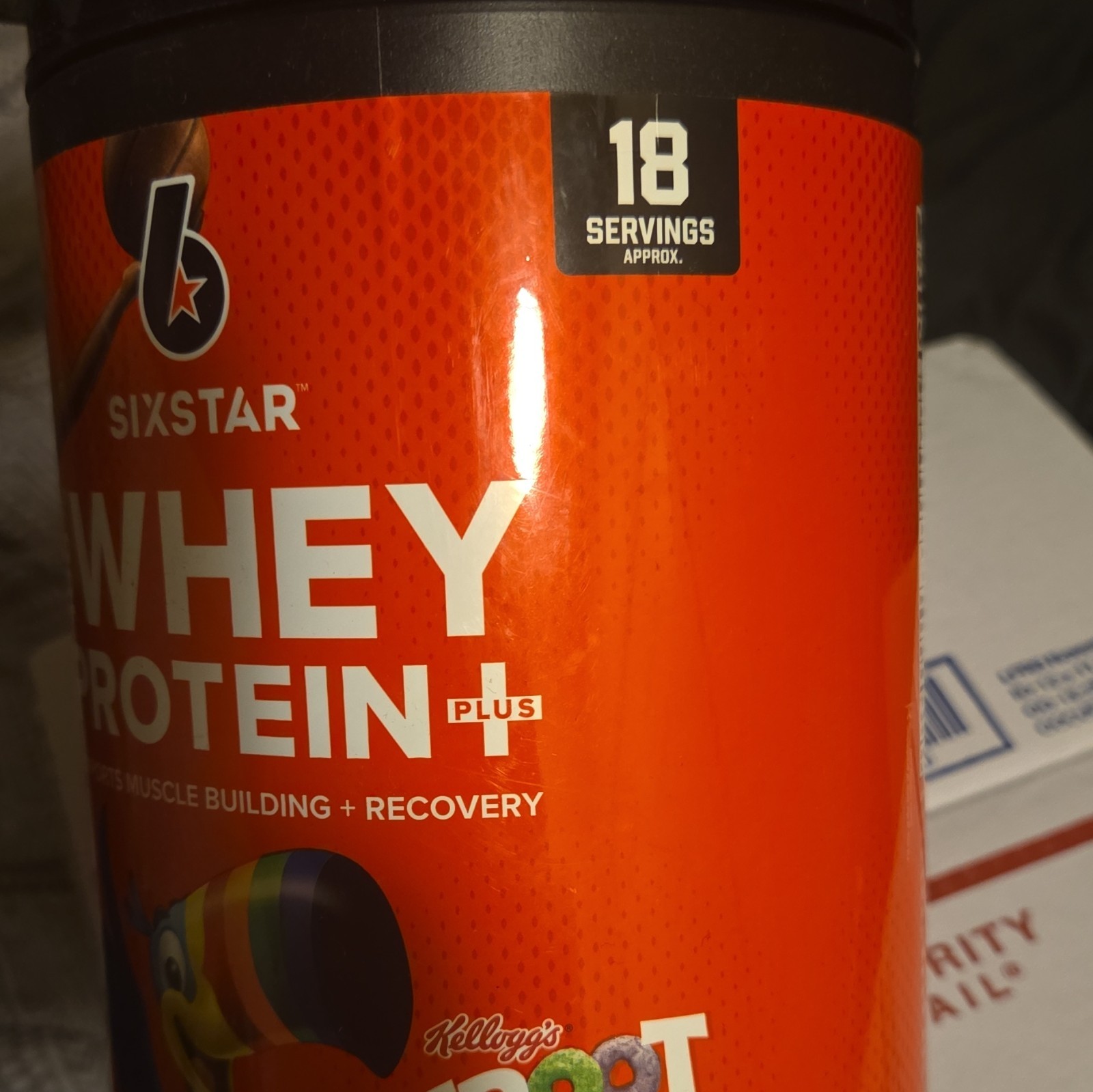 Six Star 100% Whey Protein Plus Powder, Froot Loops, High Protein, 18 Serv 1.9lb