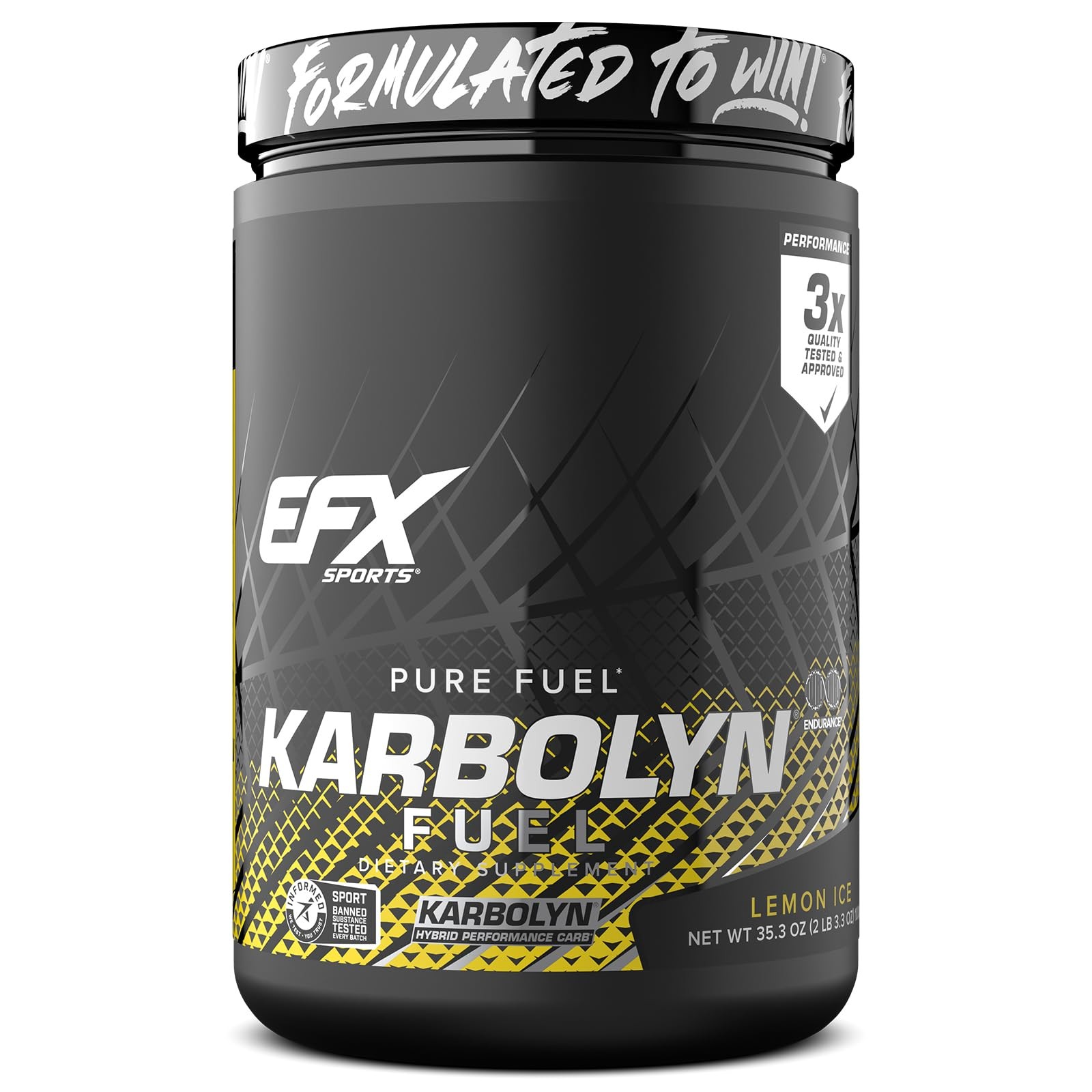 Karbolyn Fuel | Fast-Absorbing Carbohydrate Powder | Carb Load, Sustained Ene…