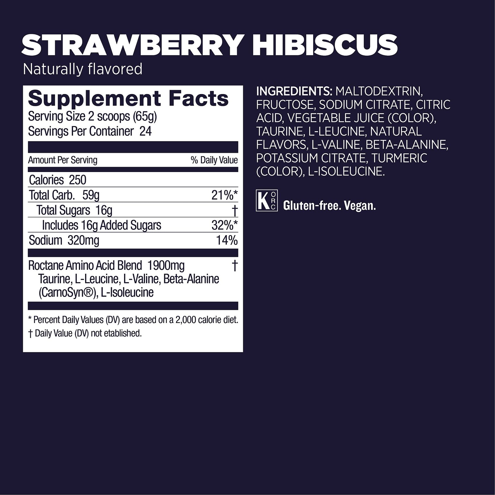 Gu Energy Roctane Ultra Endurance Energy Drink Mix, 3.44-Pound Jar, Strawberry