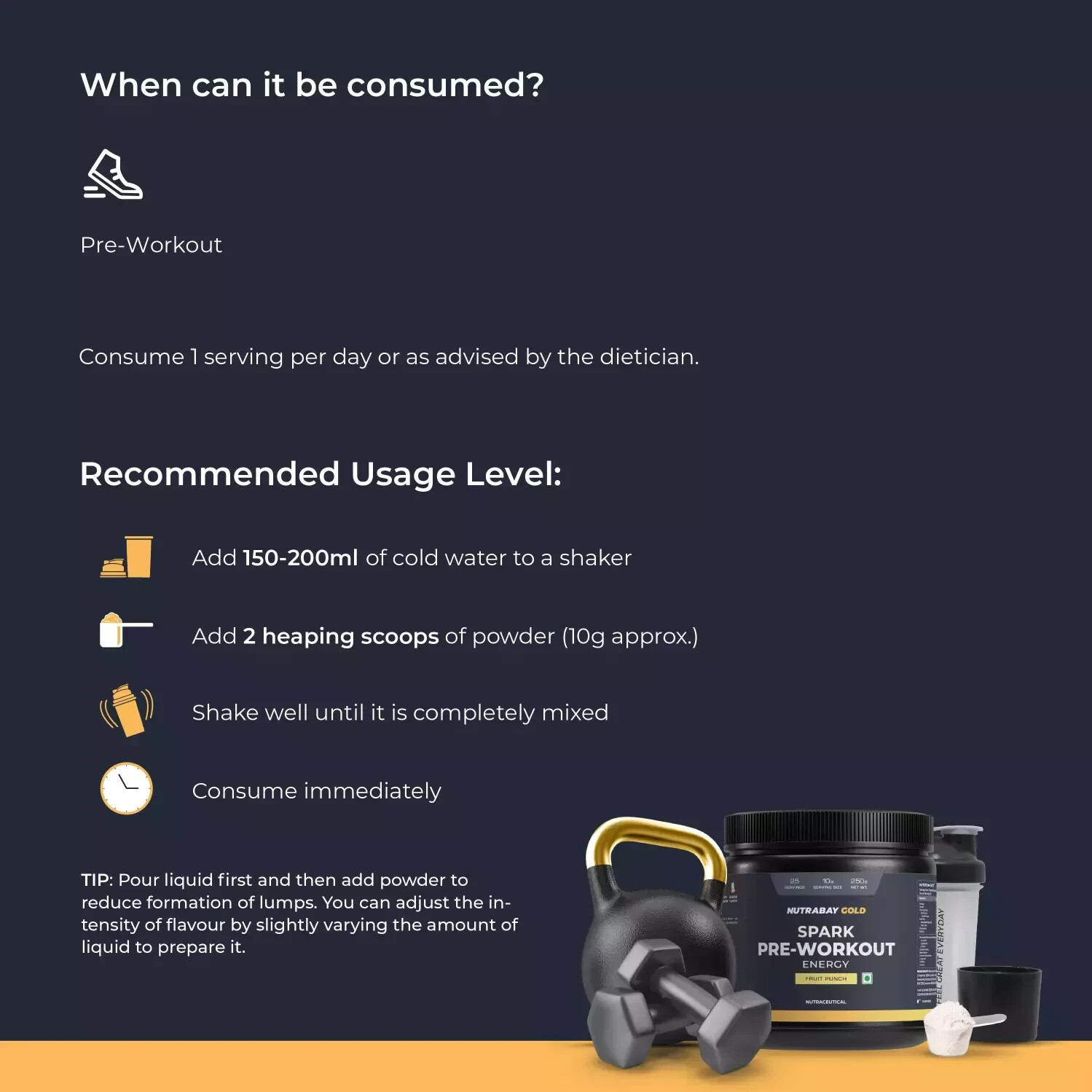 Gold Spark Pre Workout – 250g Fruit Punch 25 Servings best product