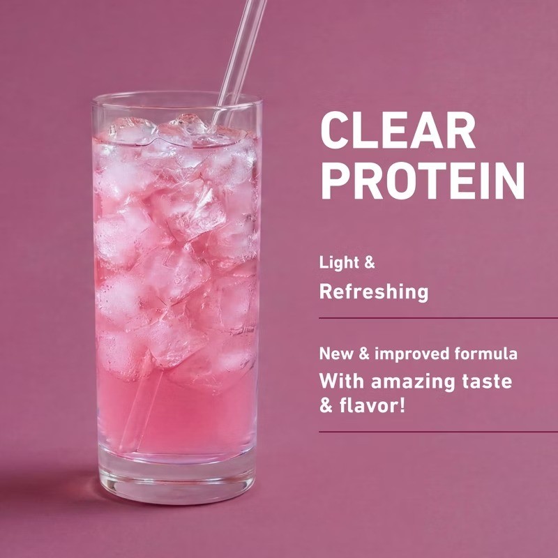 Clear 20g Whey Isolate Protein Powder – Mixed Berry – 16 Servings – 14.1oz