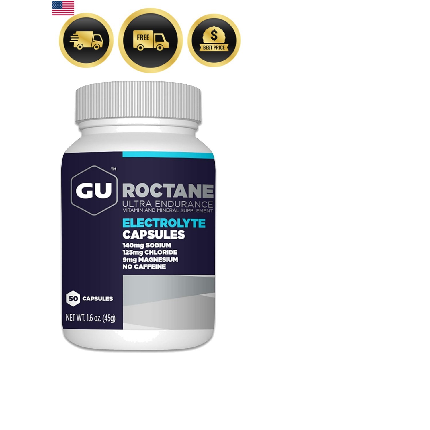 Roctane Ultra Endurance Electrolyte Capsules,Informed Choice, Energy for Befo…