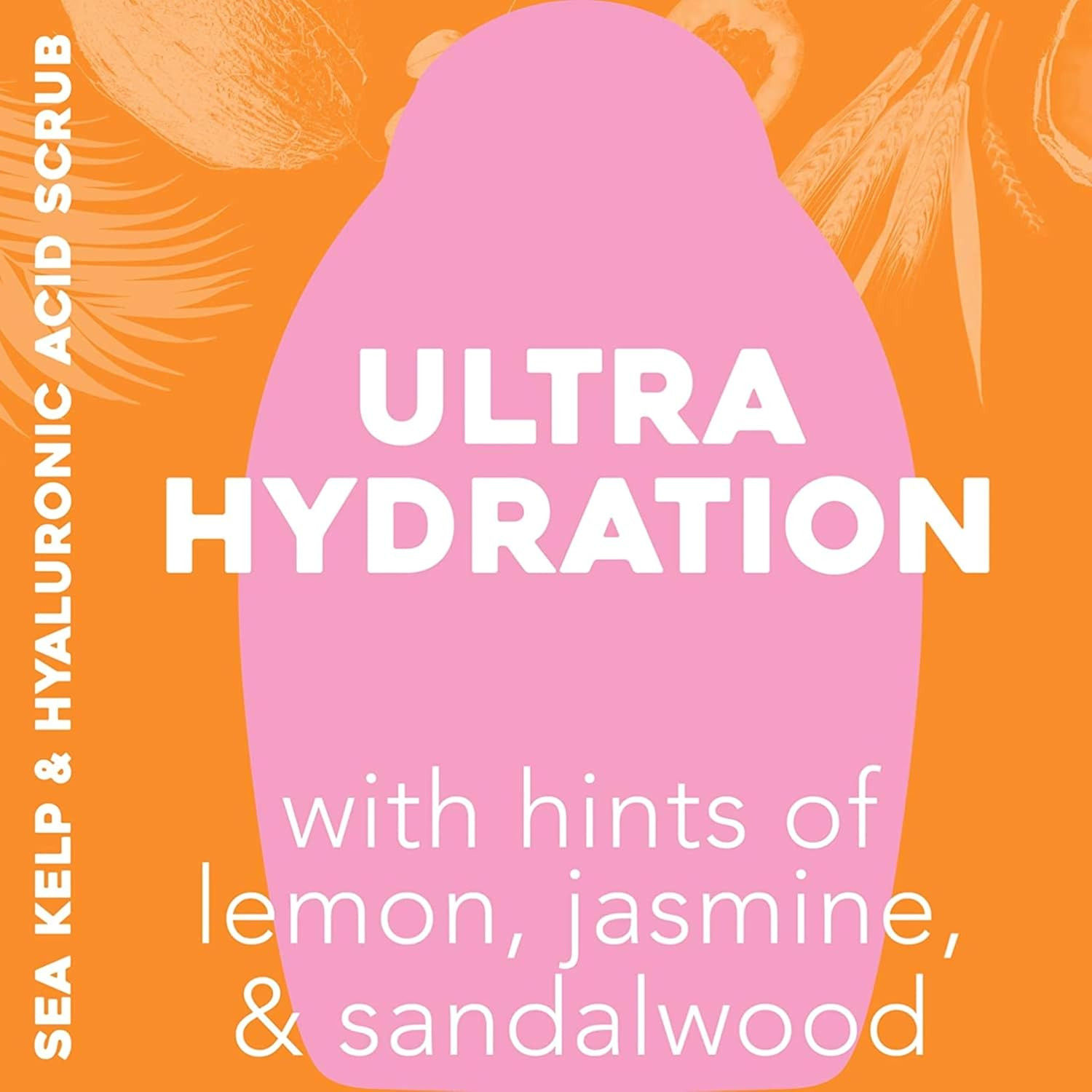 OGX Hydration + Sea Kelp & Hyaluronic Acid Sulfate-Free Lightly Moisturizing Bod