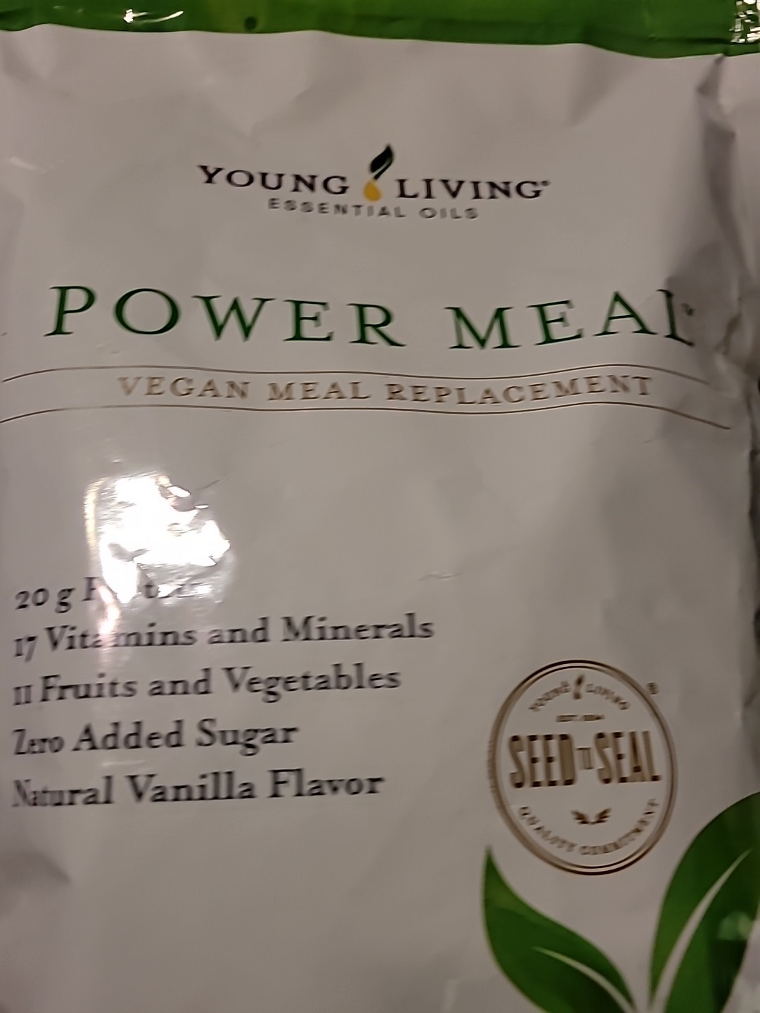 Young Living Essential Oils Power Meal Vegan Meal Replacement