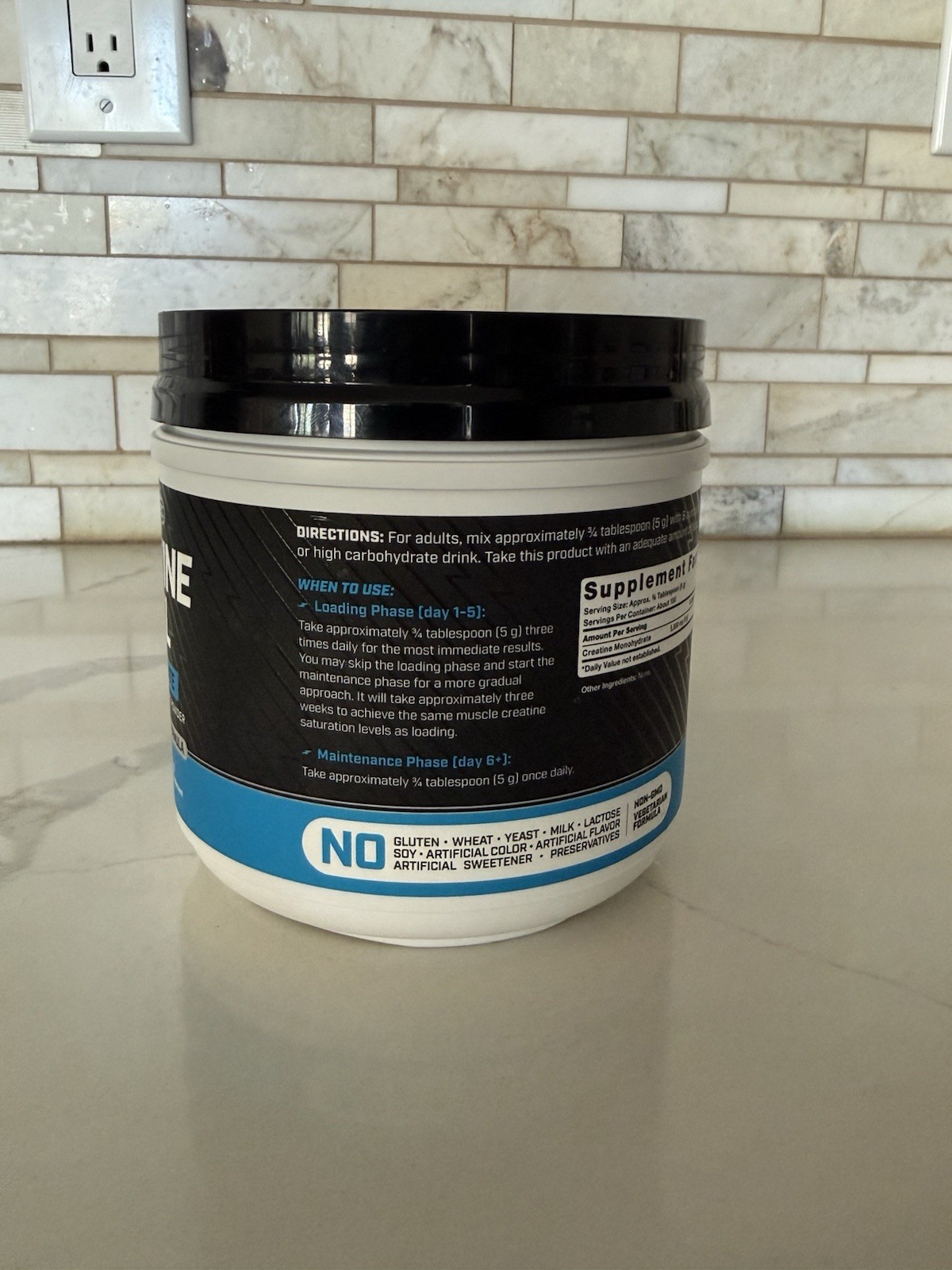 Creatine Monohydrate Powder by CellFuel Unflavored 500g