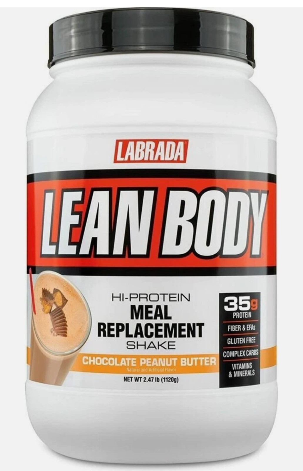 Labrada Lean Body Hi Protein Meal Replacement Shake 2.47lb Tubs Pick Flavor New