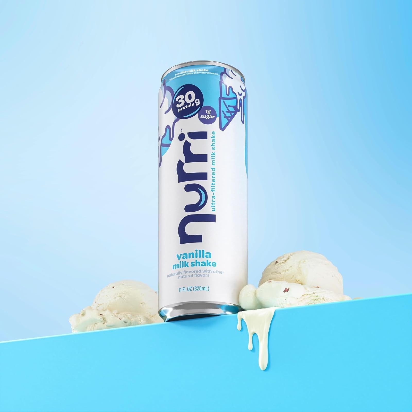 Nurri 30g Protein Ultra Filtered Milk Shake – Vanilla – Lactose Free