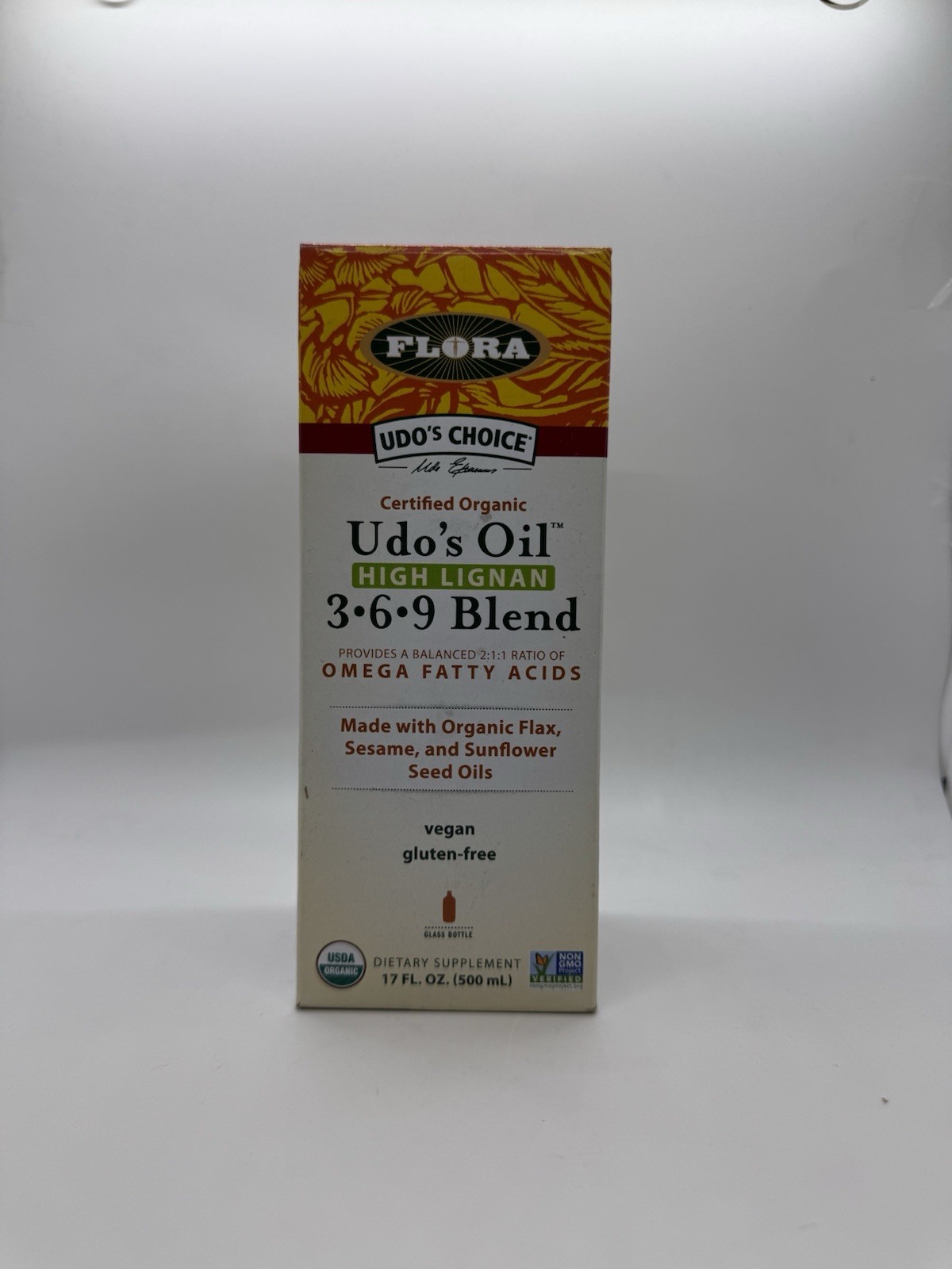 FOR CHARITY: Flora, Udo’s Choice, Omega 369 Blend Oil, 17 FL Oz