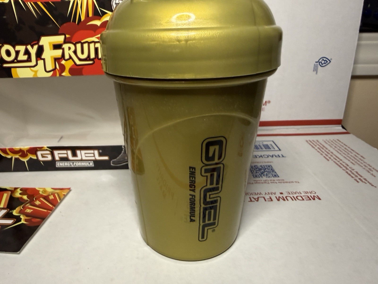 Faze Swag Doozy Fruit G fuel Collector’s DISCONTINUED! Box Shaker Stick Only NEW