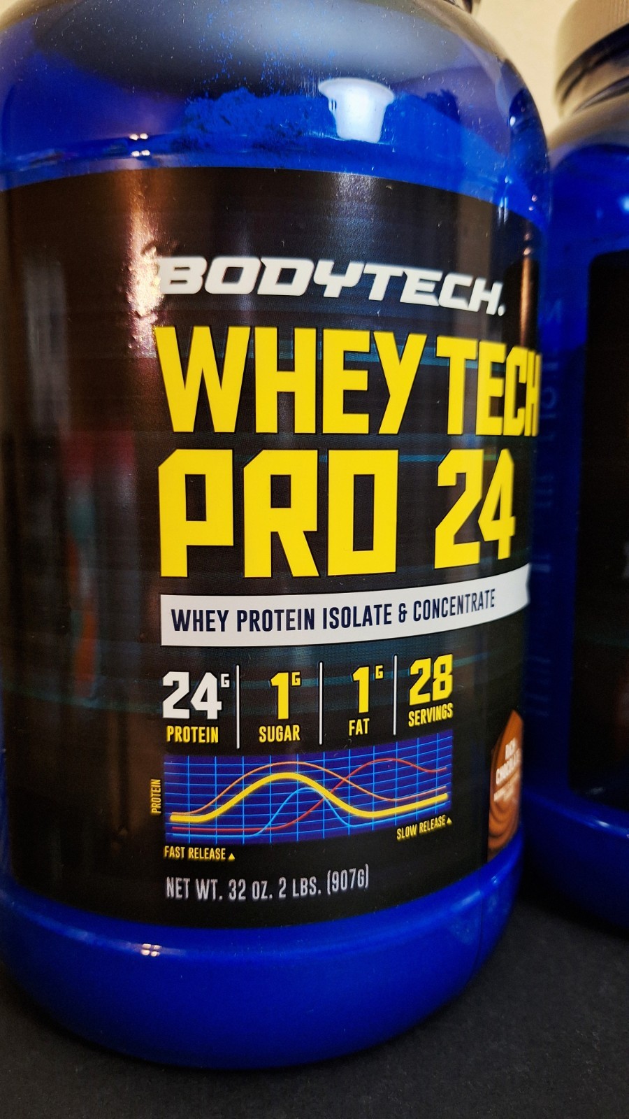 WheyTech Pro 24, Chocolate 🍫, 24g Protein, 2lbs, 28 Servings, 11/2027✨️