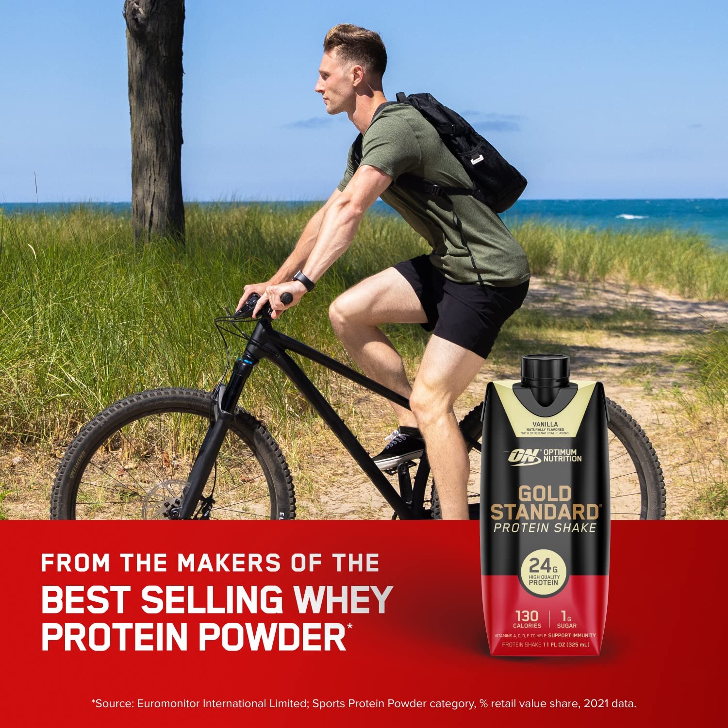 Optimum Nutrition Gold Standard Protein Shake, 24g 11 Fl Oz (Pack of 12)