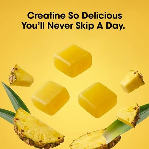 Creatine Monohydrate Gummies Pineapple 105 Count 5g