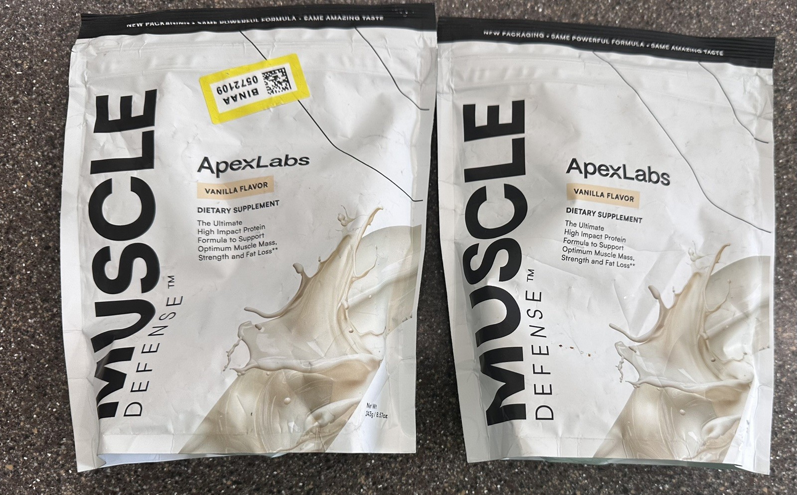 Muscle Defense Vanilla – ApexLabs High Protein – Fat Loss – 2 Packages Exp 11/27