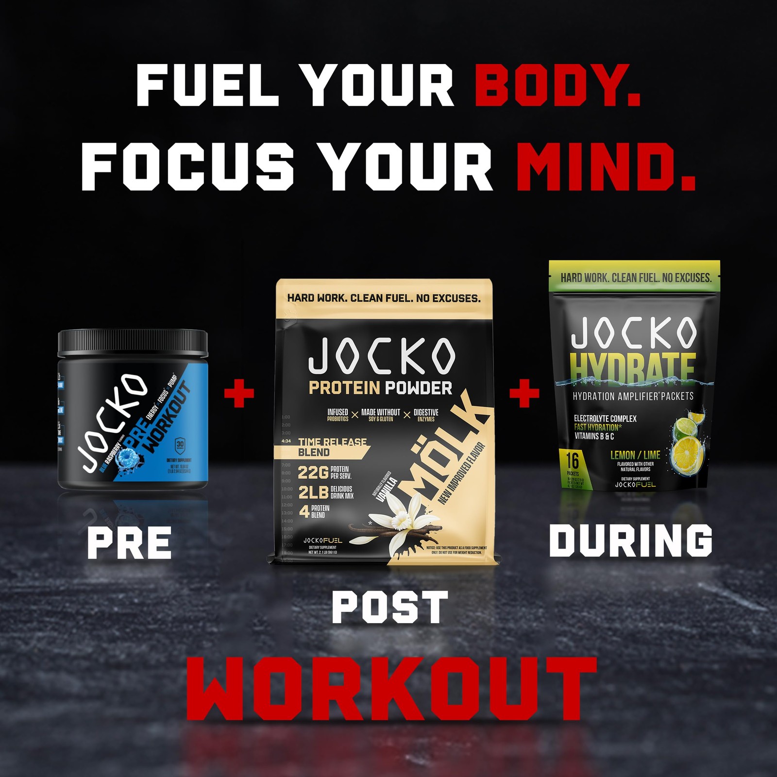 Jocko Fuel Ultimate Pre Workout Powder – Pre-Workout 1.14 Pound (Pack of 1)
