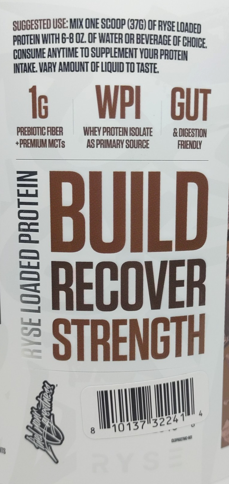 RYSE Loaded Protein Powder – Milk Chocolate – 25g Whey Protein Isolate Conce…