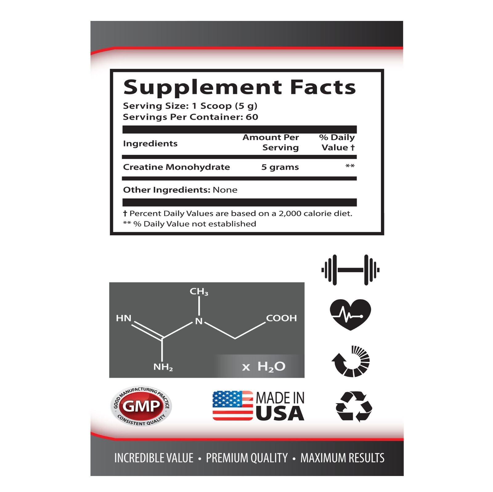 muscle builder – MICRONIZED CREATINE 300G – boost energy levels 1 CAN