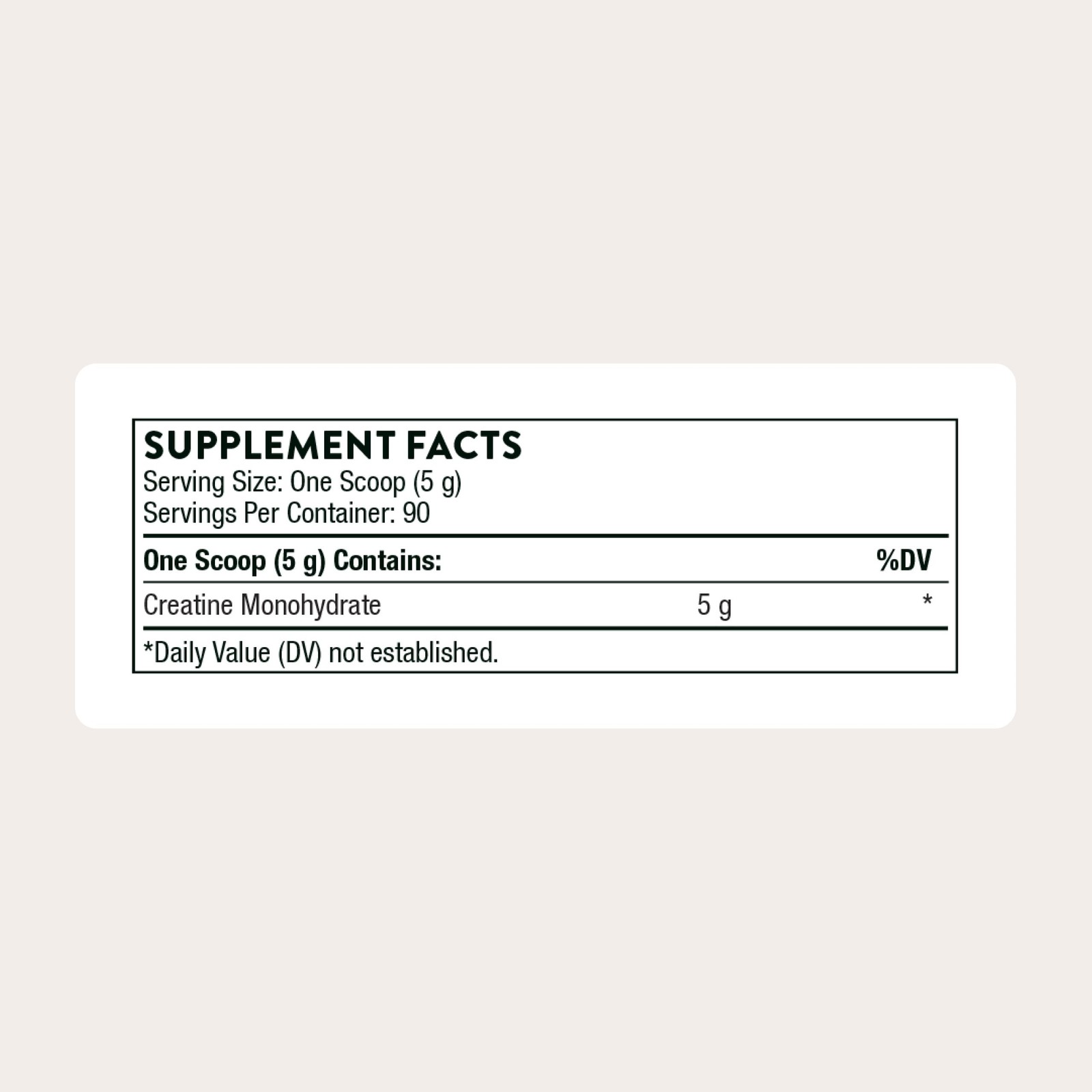 THORNE Creatine – Micronized Monohydrate 90 Servings (Pack of 1), No