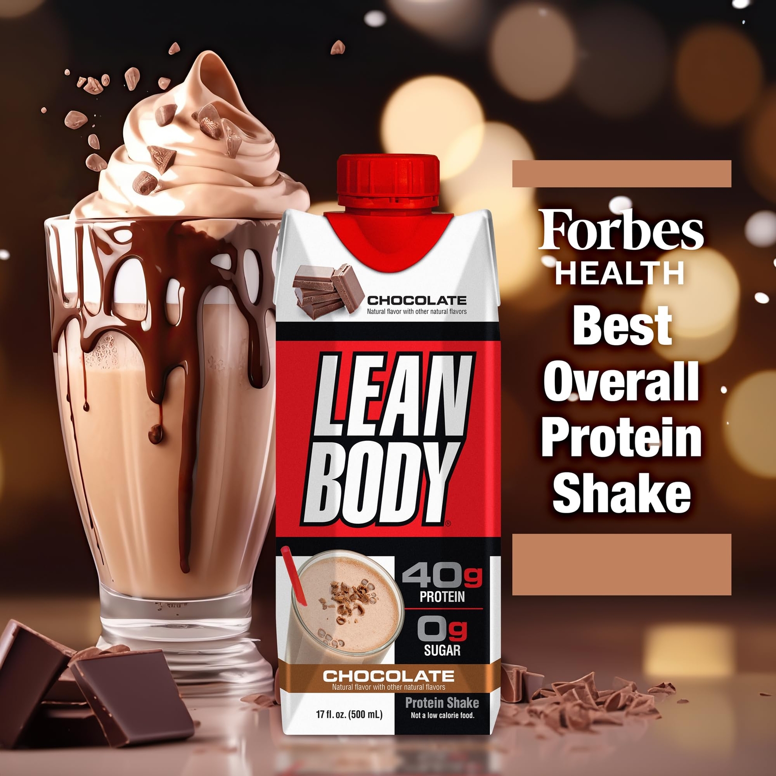 Labrada Lean Body Protein Shake 17 Fl Oz Pack of 12 40g Protein Ready to Drink