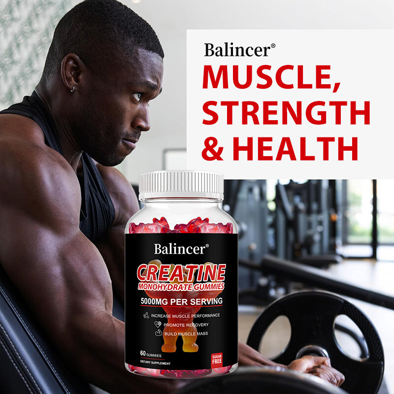Creatine Monohydrate Gummies – Increase Strength and Build Muscle