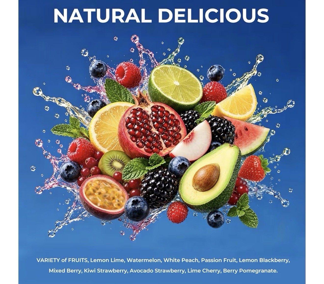 WASETLY Electrolytes Powder Hydration Drink Mix Sugar-Free Vegan Keto 30 Sticks