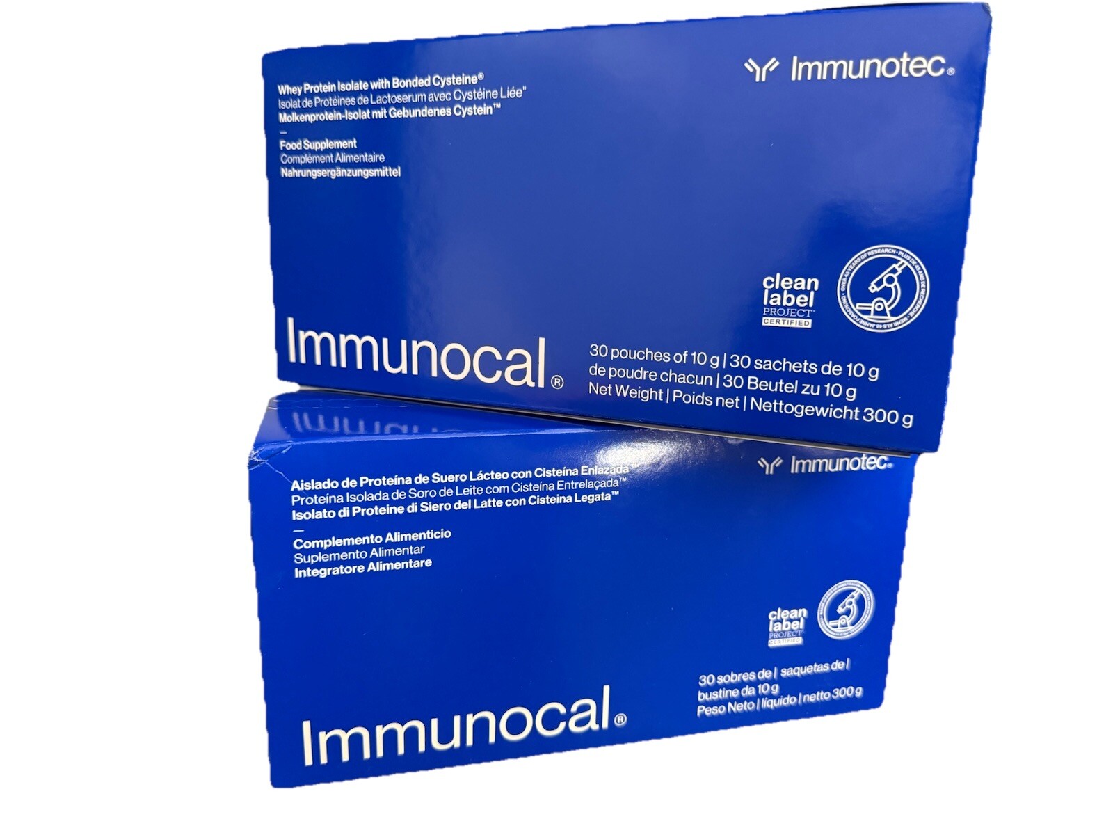Immunocal Classic blue. 2boxes