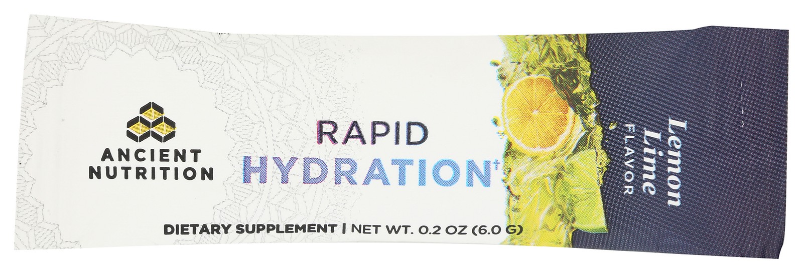 Lemon Lime Rapid Hydration Powder By Ancient Nutrition Dietary Supplement 15 …